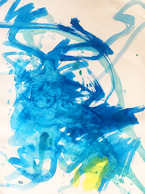 Abstract of little girl #5