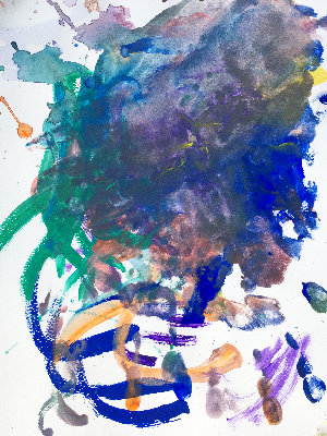 Abstract of little girl #20