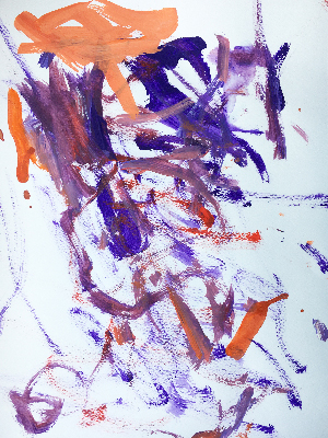 Abstract of little girl #25