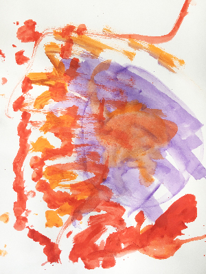 Abstract of little girl #28