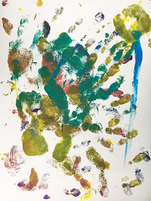 Abstract of little girl #30