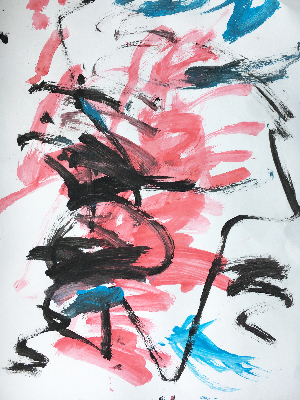 Abstract of little girl #38