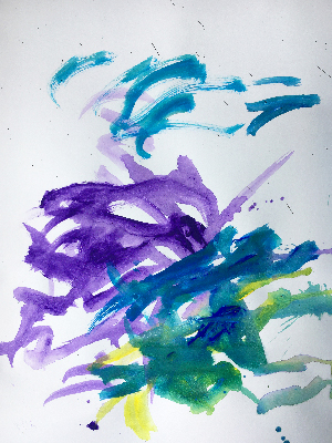 Abstract of little girl #39