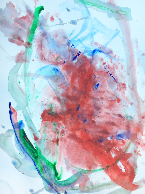 Abstract of little girl #57