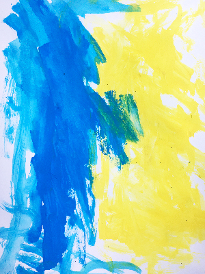 Abstract of little girl #63