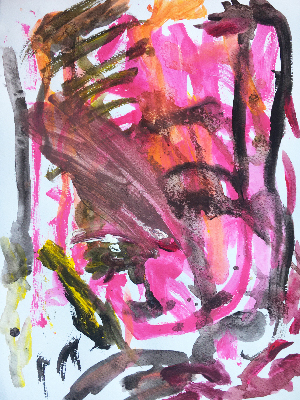 Abstract of little girl #74