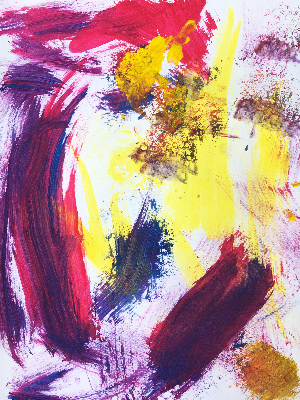 Abstract of little girl #77